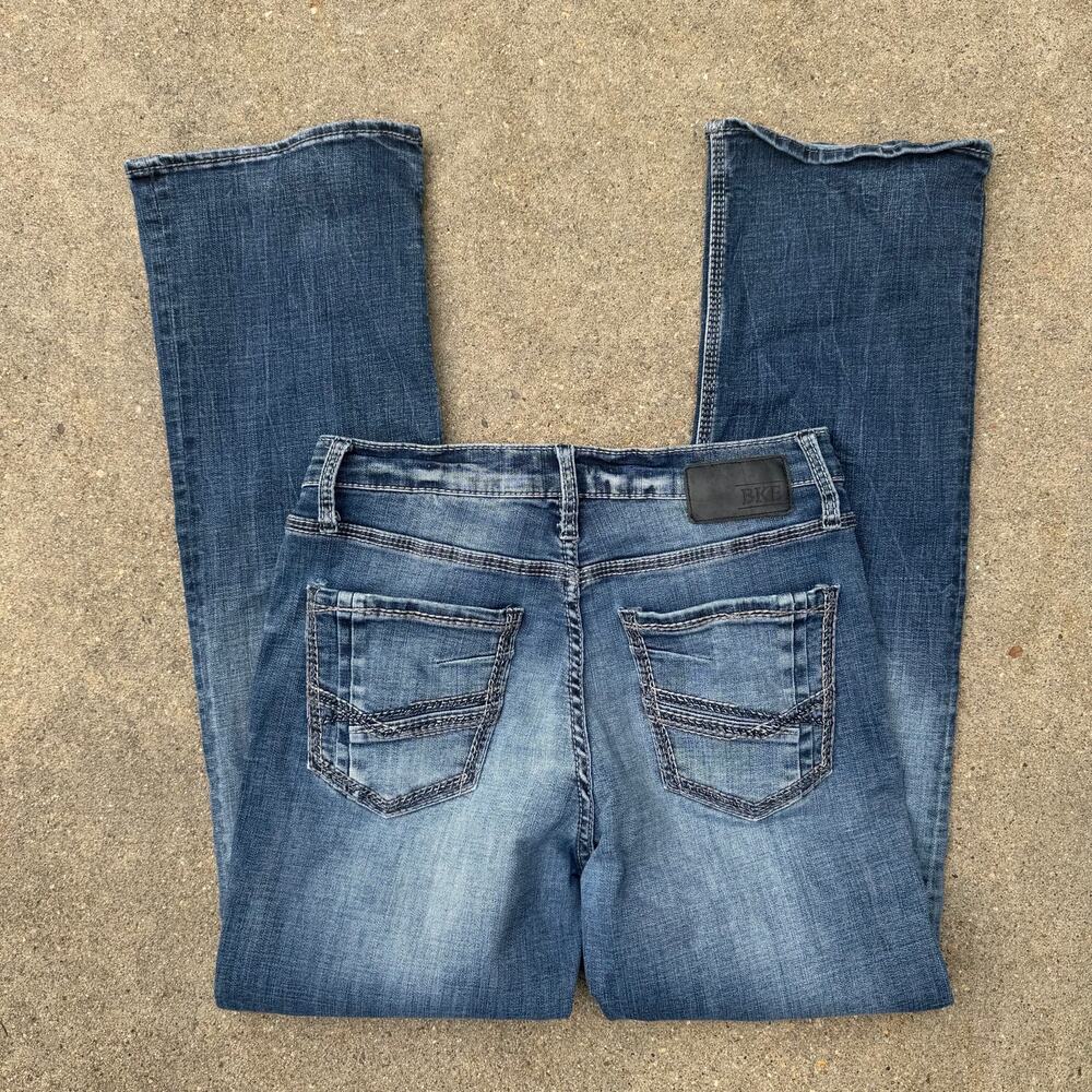 Buckle BKE Jake 30R Bootleg Stretch Blue Jeans FPS15195R
